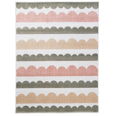 Orian Playroom Scallop Rug