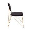Set of 2 Gwen Contemporary Glam Chairs - LumiSource - image 4 of 4