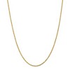 Black Bow Jewelry 2mm, 14k Yellow Gold, Diamond Cut Rope Chain Necklace - 2 of 4