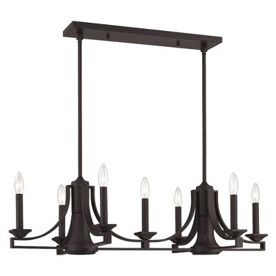 Livex Lighting Trumbull 7 - Light Chandelier in  Bronze