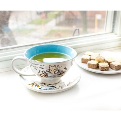 Winnie the Pooh Ceramic Teacup and Saucer Set