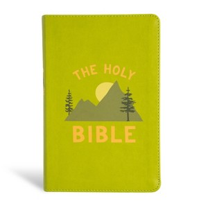 KJV Kids Bible, Green Leathertouch - by  Holman Bible Publishers (Leather Bound) - 1 of 1