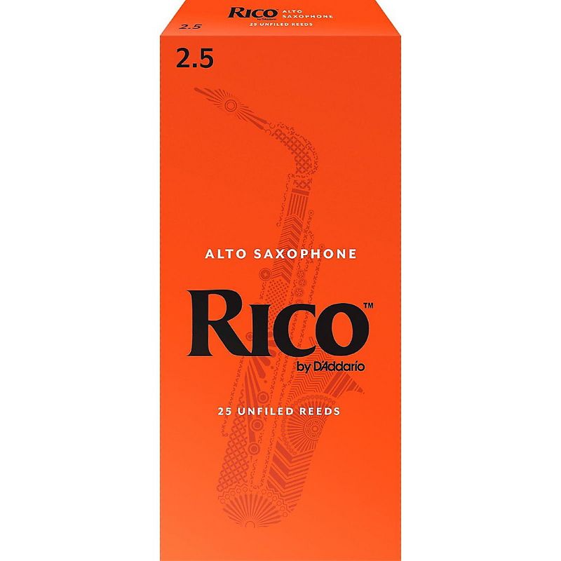 Rico Alto Saxophone Reeds, Box of 25, 1 of 4