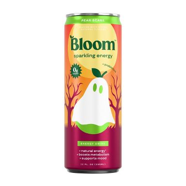 BLOOM NUTRITION Sparkling Energy Pear Scare - 12oz