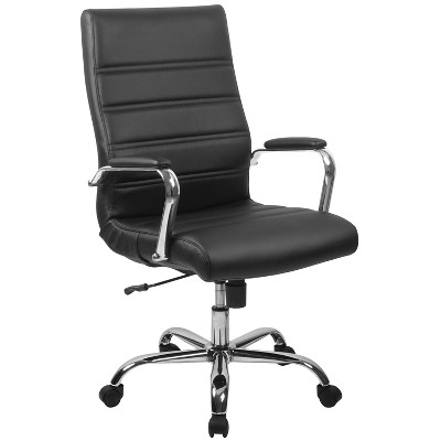 Flash Furniture High Back Black Leathersoft Executive Swivel Office ...