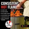 El Campo Portable Wax-Burning Fire Pit – Clean-Burning, No-Wood Fuel with 8-Hour Wax Refill – Compact and Durable for Camping, Travel, and Outdoor Use - 2 of 4