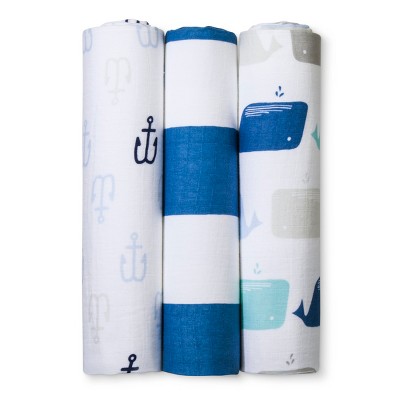 target cloud island muslin blankets