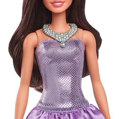 slim fit dress slacks Mattel - Barbie Complete Looks Complete Outfit With Pink Puff Sleeve Dress,  Necklace, And Bow Heels