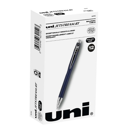 Uni-ball Uni Jetstream Rt Ballpoint Pens Fine Point 0.7mm Black