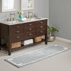ChicFurnit Bath Rug and Mat Non-Skid Cotton Bath Rug for Safe Bathroom Use, Gray, 72"*24"*0.5" - 2 of 4