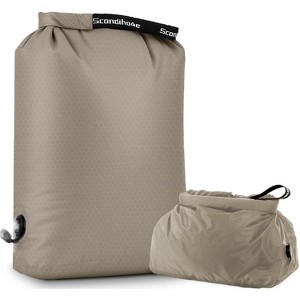 2 Pack Foldable Waterproof Travel Laundry Bags, Large + Small Sizes for Dirty Clothes & Swimsuits - 1 of 4