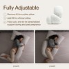 Coop Home Goods Maternity Pillow - Memory Foam Body Pillow for Pregnancy, Side Sleeper Body Pillow, Full Body Pillow for Sleeping (White) - 3 of 4