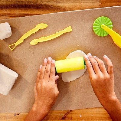 Faber-Castell Kids Pottery Studio with Sculpting Tools and Paints