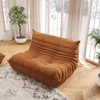 SYFERLORY Armless 2-Seat Togo Two Seater Large Bean Bag Sofa - 2 of 4