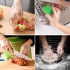 Swtroom 1000Pcs Disposable Transparent Gloves Work for Food Service,Cooking, Cleaning, Hair Coloring, Painting, BBQ - 2 of 4