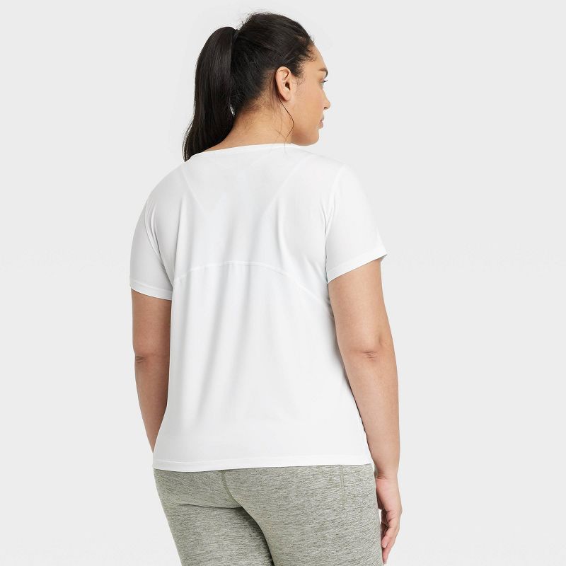 Women's Essential Crewneck Short Sleeve T-Shirt - All In Motion™, 5 of 12
