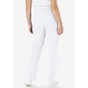 Woman Within Sport Knit Straight-Leg Pull-On Pants - 3 of 4