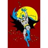 Women's Batman Christmas Light Swing T-Shirt - 2 of 4
