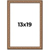 PosterPalooza | Slim Profile Gold Picture Frame - UV Acrylic, Foam Board Backing, Hanging Hardware - 2 of 4