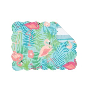 C&F Home Isla Island Cotton Quilted Reversible Rectangular Placemat Set of 6 - 1 of 4