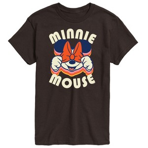 Men's - Disney - Minnie Mouse Bow Design Short Sleeve Graphic T-Shirt - 1 of 4