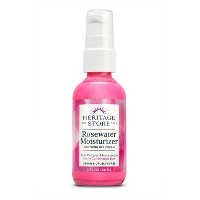 Heritage Store Rosewater Moisturizer - 2 fl oz