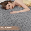 Heated Throw Blanket - Thick Soft Washable Electric Blanket with 10 Heat Settings, Washable Fast Heating Blanket Throw,  Sofa and Bed - 3 of 4