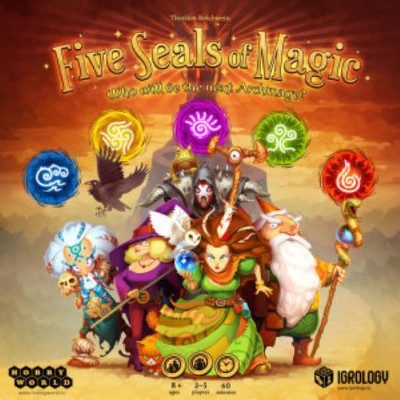 Five Seals of Magic - Who Will Be the New Archmage? Board Game