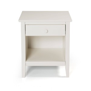 Weston Kids' Nightstand White - Alaterre Furniture - 1 of 3