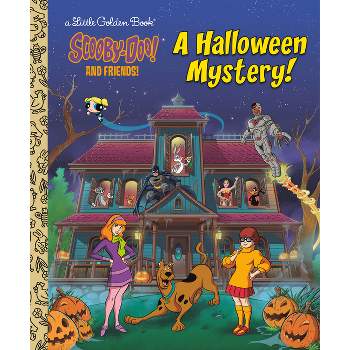 A Halloween Mystery! (Scooby-Doo and Friends) - (Little Golden Book) by  David Croatto (Hardcover)