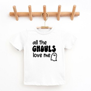 The Juniper Shop All The Ghouls Ghost Toddler Short Sleeve Tee - 1 of 3