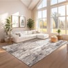 Modern Abstract Area Rug Machine Washable Non Slip Stain Resistant Pet Friendly Perfect for Living Room Bedroom Kitchen - 2 of 4