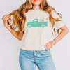 Simply Sage Market Women's Spring Truck Short Sleeve Relaxed Fit Cropped Tee - 2 of 4