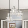 Livex Lighting Everett 3 - Light Pendant in  Brushed Nickel/Polished Chrome - 4 of 4