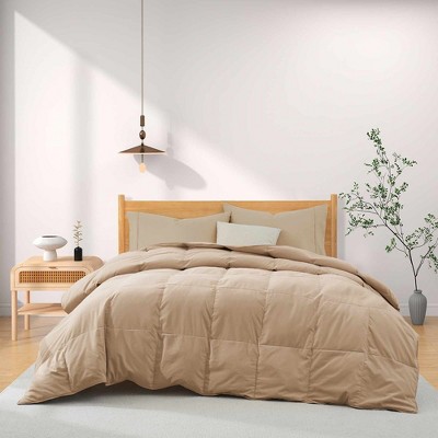 Peace Nest Lightweight Summer White Feather Down Comforter Duvet Insert
