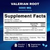 Valerian Root 5000 mg Equivalent per Capsule - 240 Capsules - 2 of 4