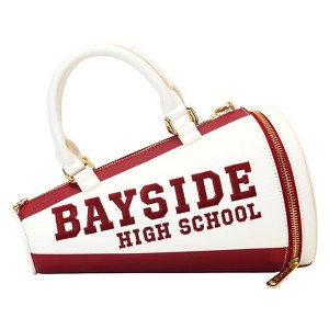 Loungefly Saved By The Bell Bayside High Megaphone Figural Crossbody Bag - 1 of 4