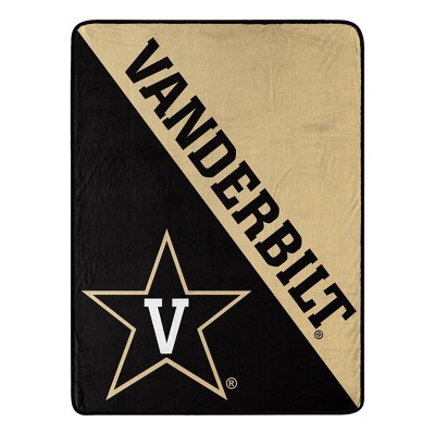 NCAA Vanderbilt Commodores 46"x60" Micro Fleece Throw Blanket