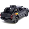 2023 Toyota Tundra TRD 4x4 Pickup Truck Black with TRD Stripes with Sunroof and Wheel Rack Limited Ed 1/24 Diecast Model Car - 4 of 4