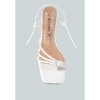 Piri Toe Ring Tie Up Block Sandals Women - 4 of 4