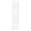 vidaXL 3-Panel Room Divider White 47.2"x70.9" Steel - 4 of 4