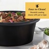 Crock-Pot 7qt Cook & Carry Programmable Easy-Clean Slow Cooker Stainless Steel: 3 Settings, Dishwasher-Safe Parts - 2 of 4