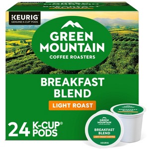 Green Mountain Coffee Breakfast Blend Keurig K-Cup Coffee Pods - 1 of 4