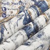 Machine Washable Runner Rug – Non-Slip Low Pile Foldable Soft Modern Abstract Carpet for Entryway Bathroom Laundry Room. - 4 of 4