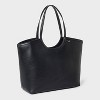 XL Cut Out Tote Handbag - A New Day™ - 3 of 4
