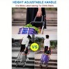 Stair Climbing Collapsible Shopping Carts for Groceries and Hand Truck 2-in-1, Lightweight Utility Cart w/ Waterproof Liner Basket, Elastic Cord, 35L - 4 of 4