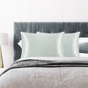 PiccoCasa Satin Enveloped Pillowcase with Eye Mask & Scrunchie 2 Pcs - 2 of 3