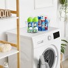 Sorbus 2 Pack Small Clear Plastic Storage Bins with Handle - Organization and Storage for Laundry Room, Closet, Under Sink, Bathroom and more - 3 of 4