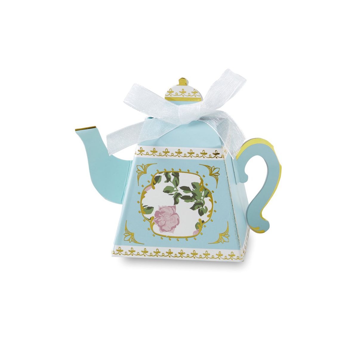 Kate Aspen Tea Time Whimsy Teapot Favor Boxes (Set of 24)