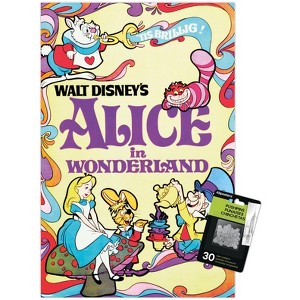 Trends International Disney Alice In Wonderland (1951) - Vibrant One Sheet Unframed Wall Poster Prints - 1 of 4
